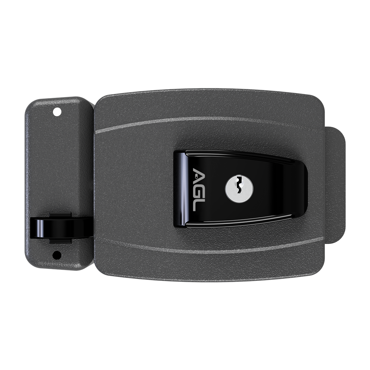 Fechadura AGL AL100 42mm Cinza 12V