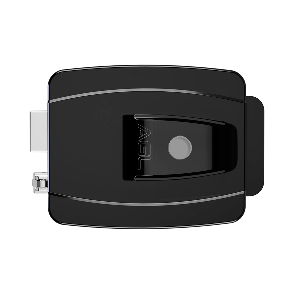 Fechadura AGL AL100R Preto 42mm 12V