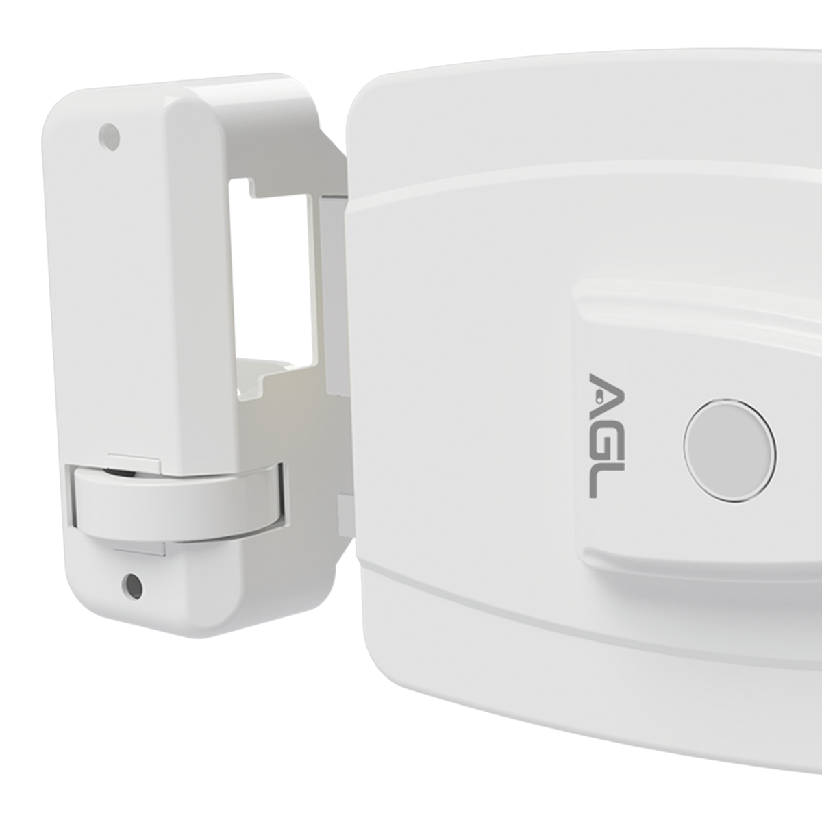 Fechadura AGL Mini Branco 42mm 12V