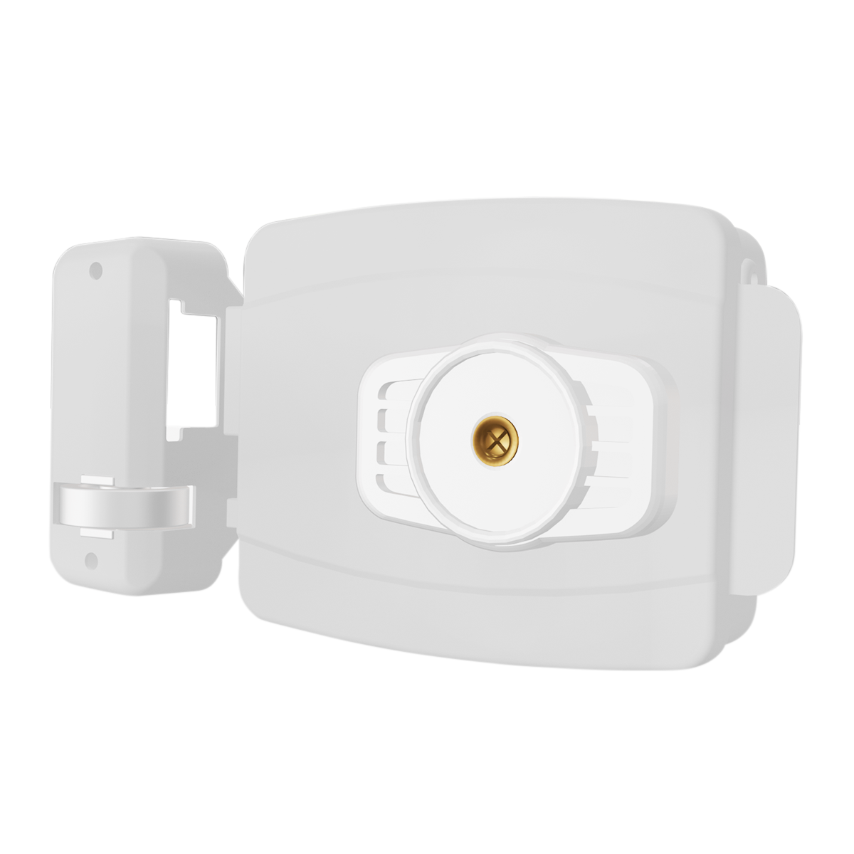 Fechadura AGL AL100 42mm Branco 110V