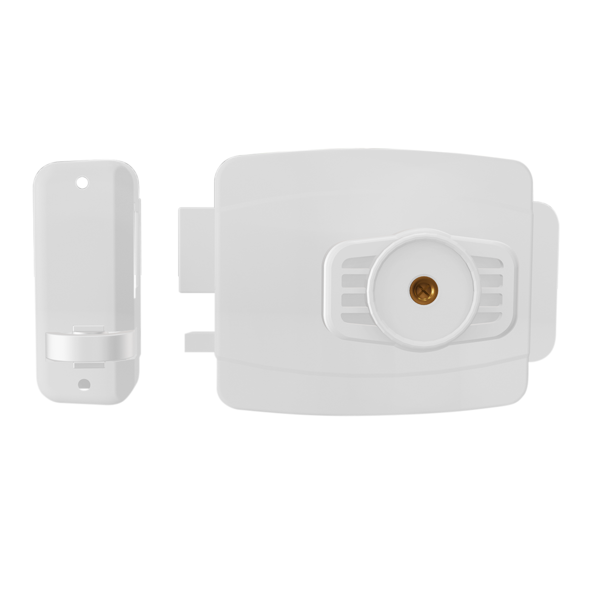 Fechadura AGL AL100 42mm Branco 12V