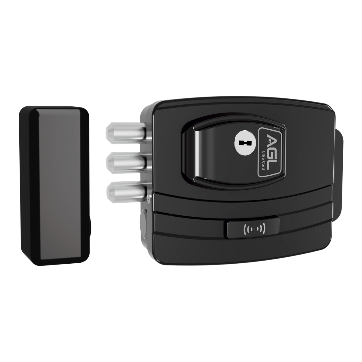 Fechadura AGL Ultra Card Preto