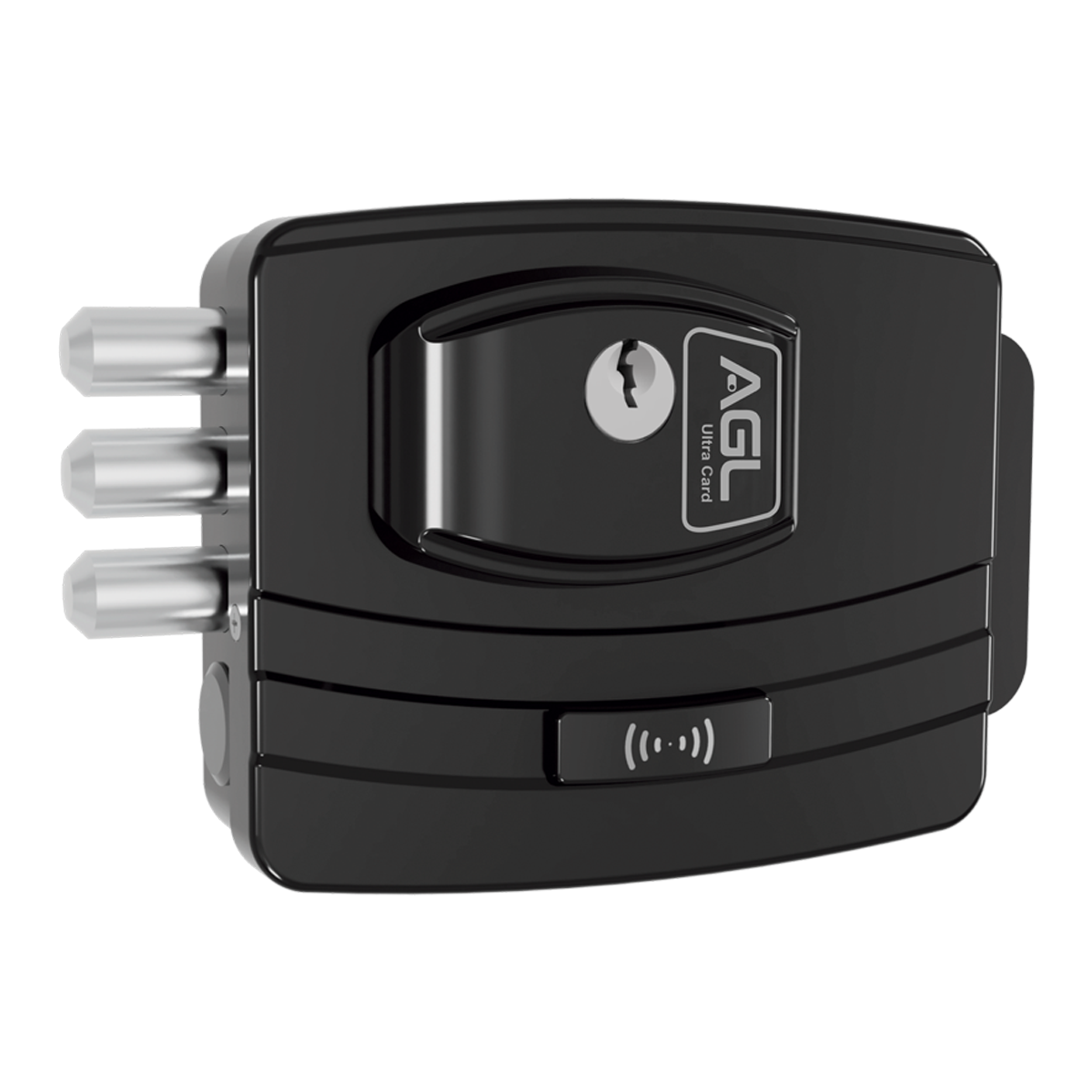 Fechadura AGL Ultra Card Preto