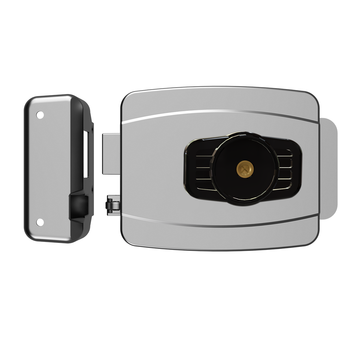 Fechadura AGL AL100R Cinza 42mm 110V
