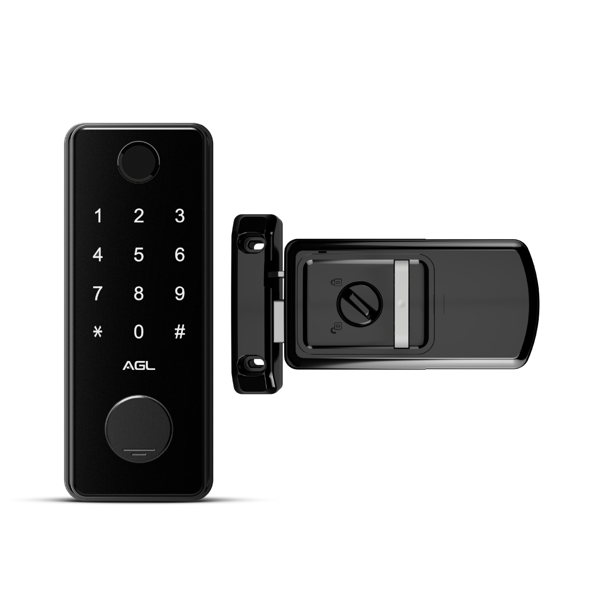 Fechadura digital com biometria aplicativo BT100 AGL