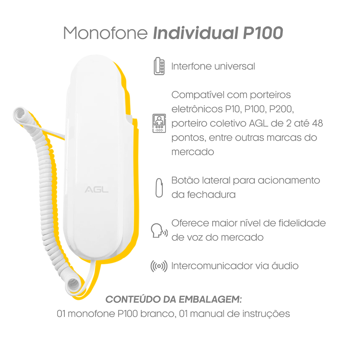 Interfone - Linha P100 E Coletivos