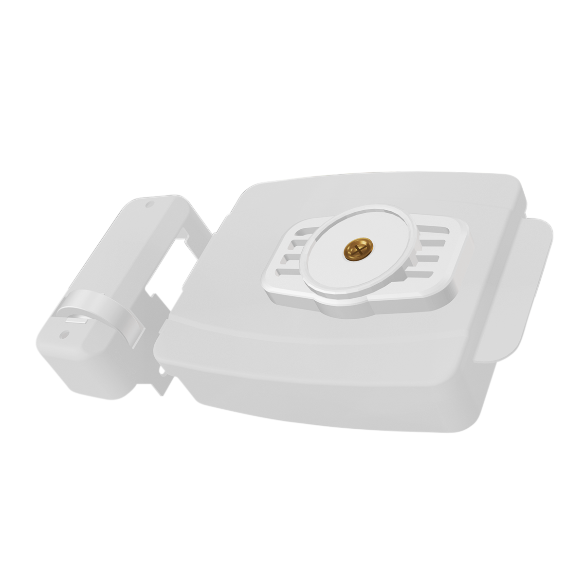 Fechadura AGL AL100 42mm Branco 12V