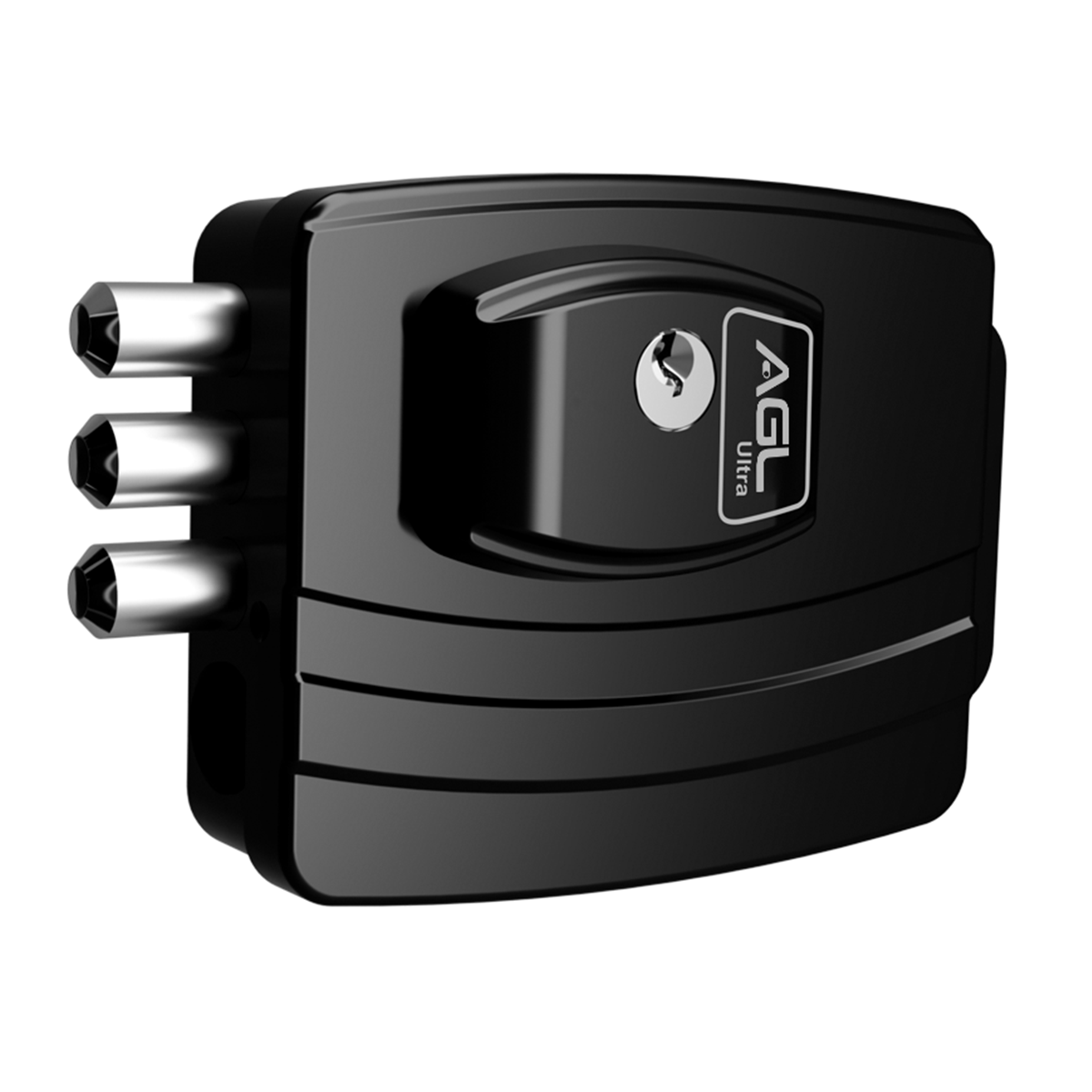 Fechadura Ultra preta cilindro ajustável