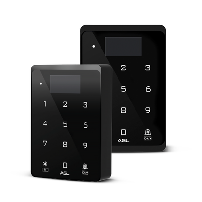 Controle de acesso CA100 LCD com wifi e app tag rfid AGL