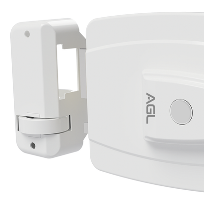 Fechadura AGL Mini Branco 42mm 12V