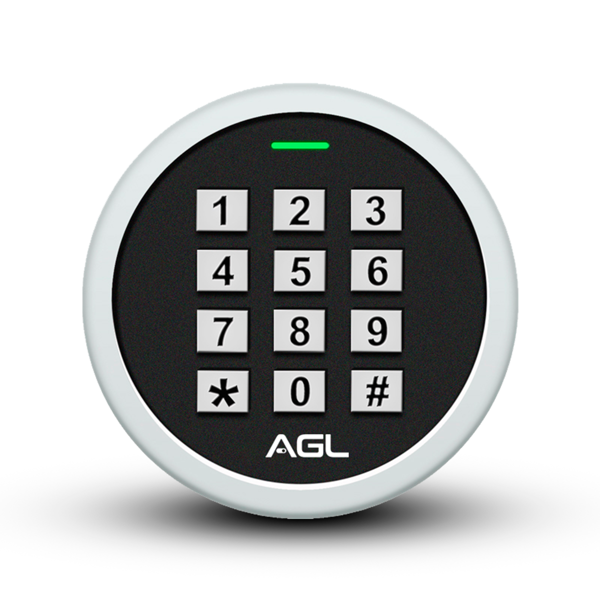 Controle de acesso mini K7 com bluetooth senha e card AGL