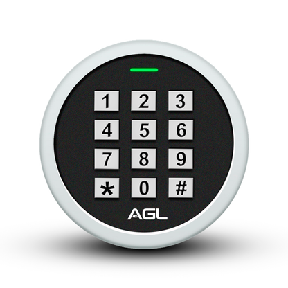 Controle de acesso mini K7 com bluetooth senha e card AGL