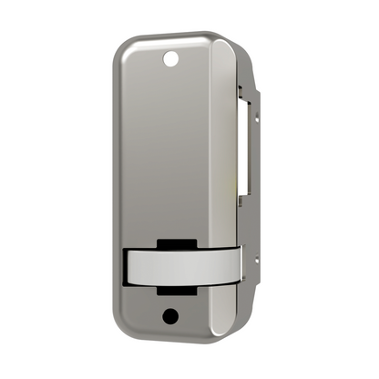 Fechadura AGL Mini Cromado Cilindro Ajustavel 12V