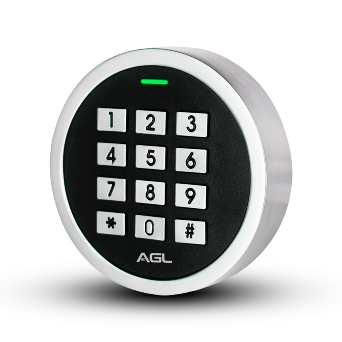 Controle de acesso mini K7 com bluetooth senha e card AGL