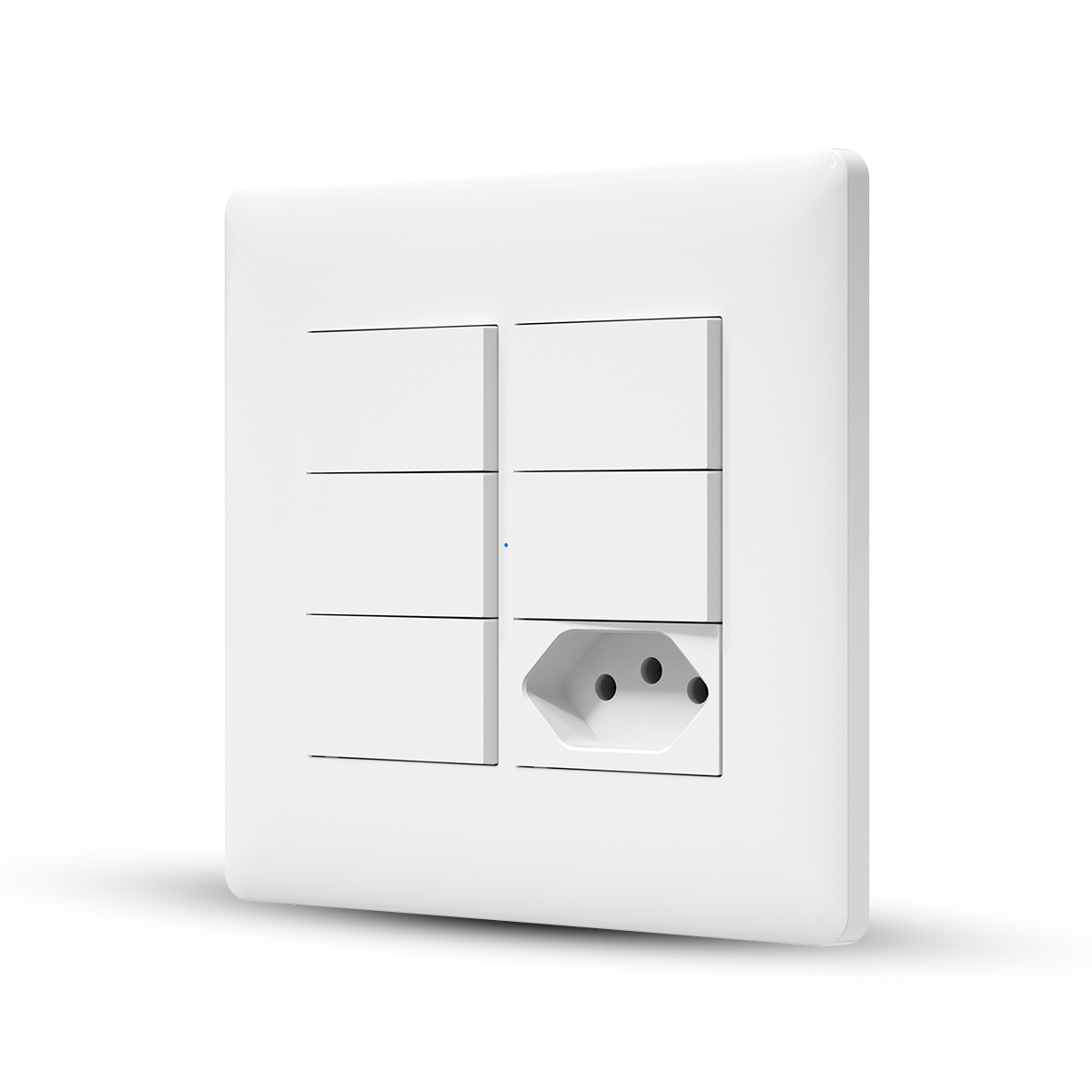 Interruptor e tomada 4x4 inteligente com wifi agl