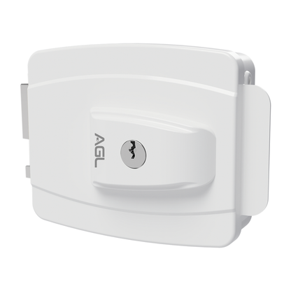 Fechadura AGL Mini Branco 42mm 12V