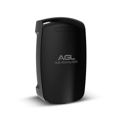 Hub 433Mhz Wifi com wifi e app sem fio para automação fechadura inteligente AGL