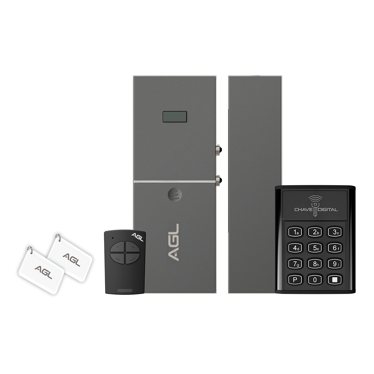 Fechadura smart X2 digital sem fio AGL