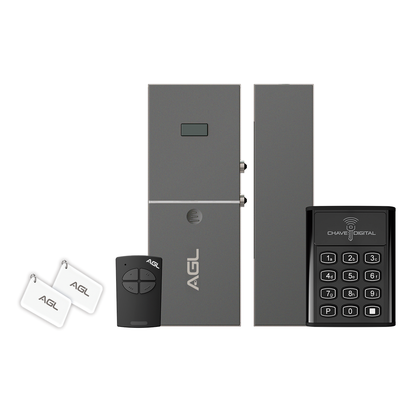 Fechadura smart X2 digital sem fio AGL