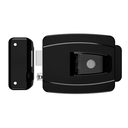 Fechadura AGL AL100R Preto 42mm 12V