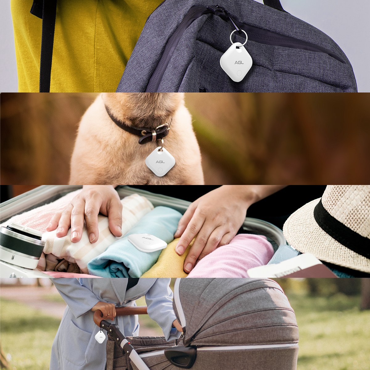 Smart Tag AGL rastreador localizador objeto gps Apple findMy