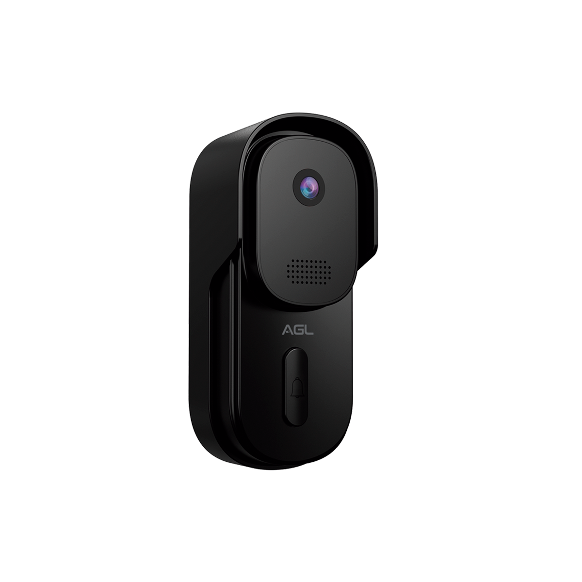 Interfone e porteiro inteligente VP7 touch com câmera e wifi AGL
