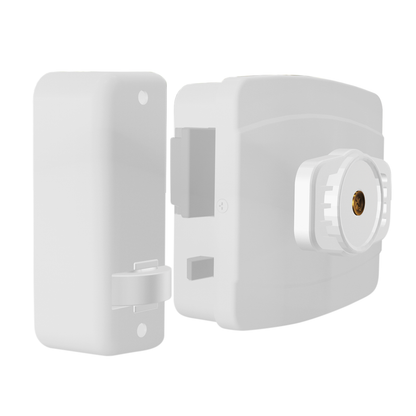 Fechadura AGL Mini Branco 42mm 12V