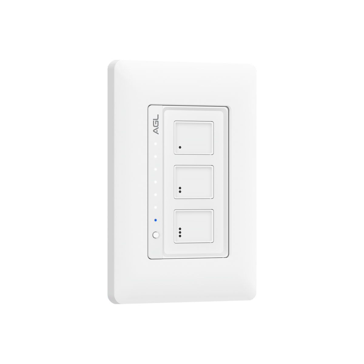 Interruptor zigbee dimerizável com controle 3 teclas AGL