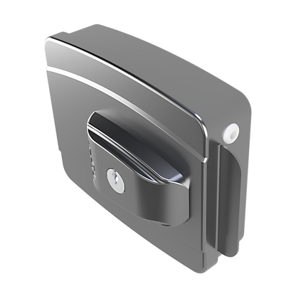 Fechadura AGL Mini Cromado Cilindro Ajustavel 12V