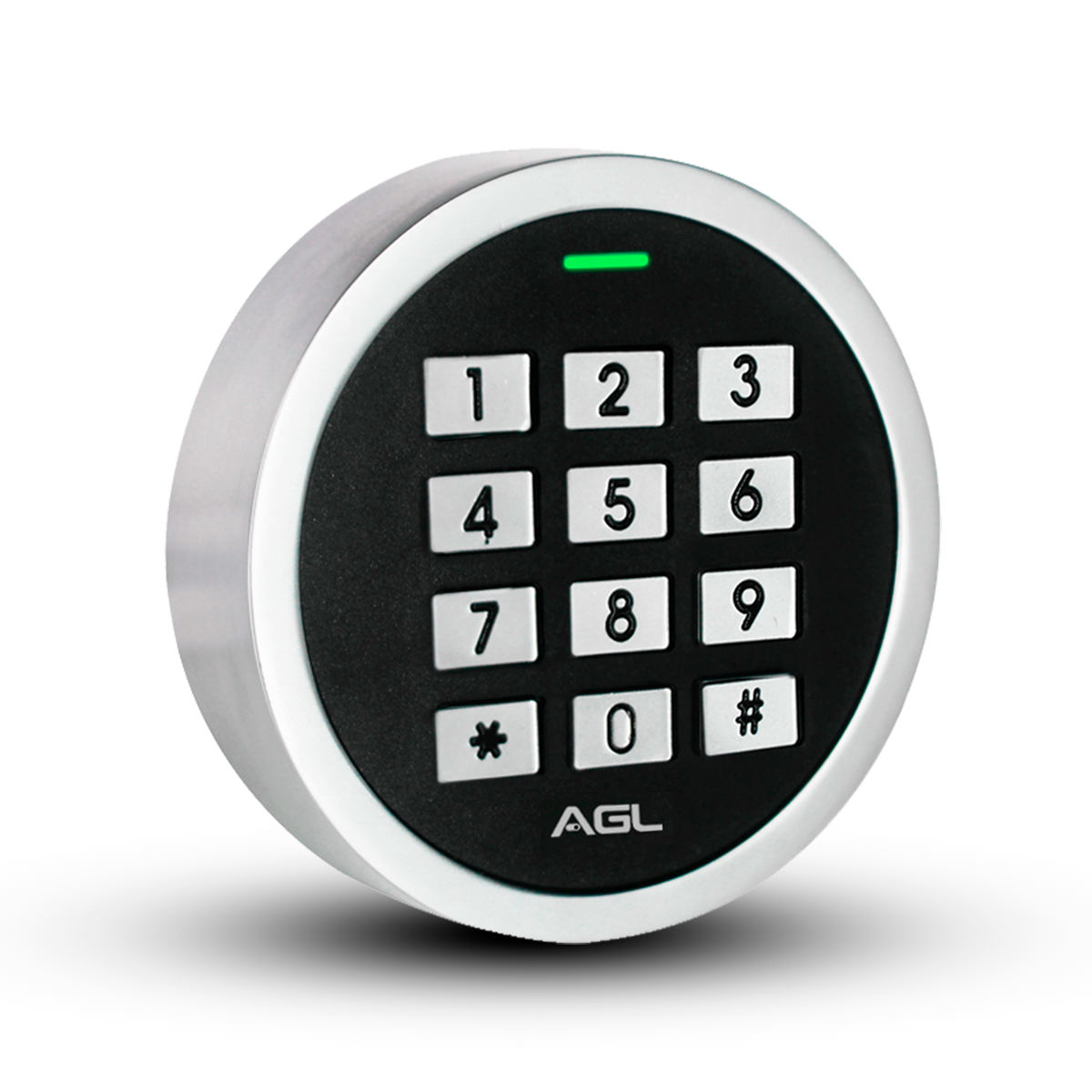 Controle de acesso mini K7 com bluetooth senha e card AGL